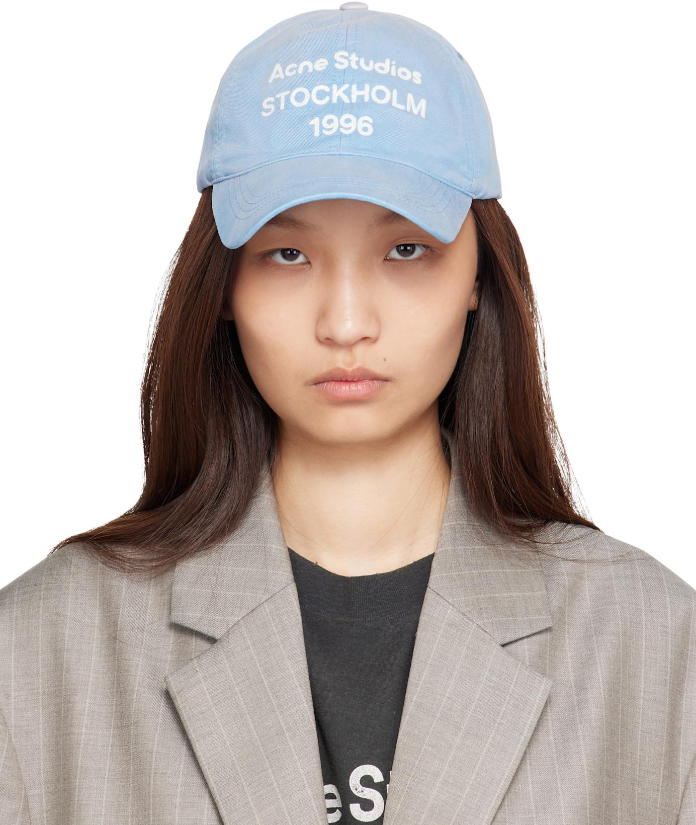 Blue Logo Cap by ACNE STUDIOS