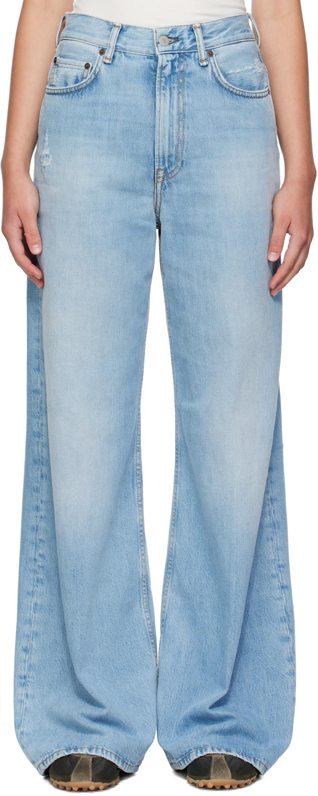 Blue Regular Fit 2022F Jeans by ACNE STUDIOS