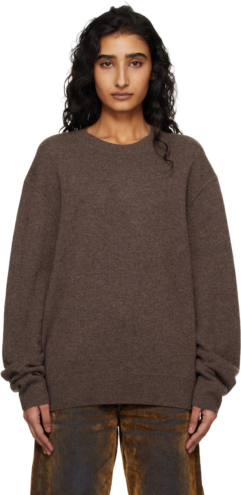 Brown Cashmere Sweater by ACNE STUDIOS