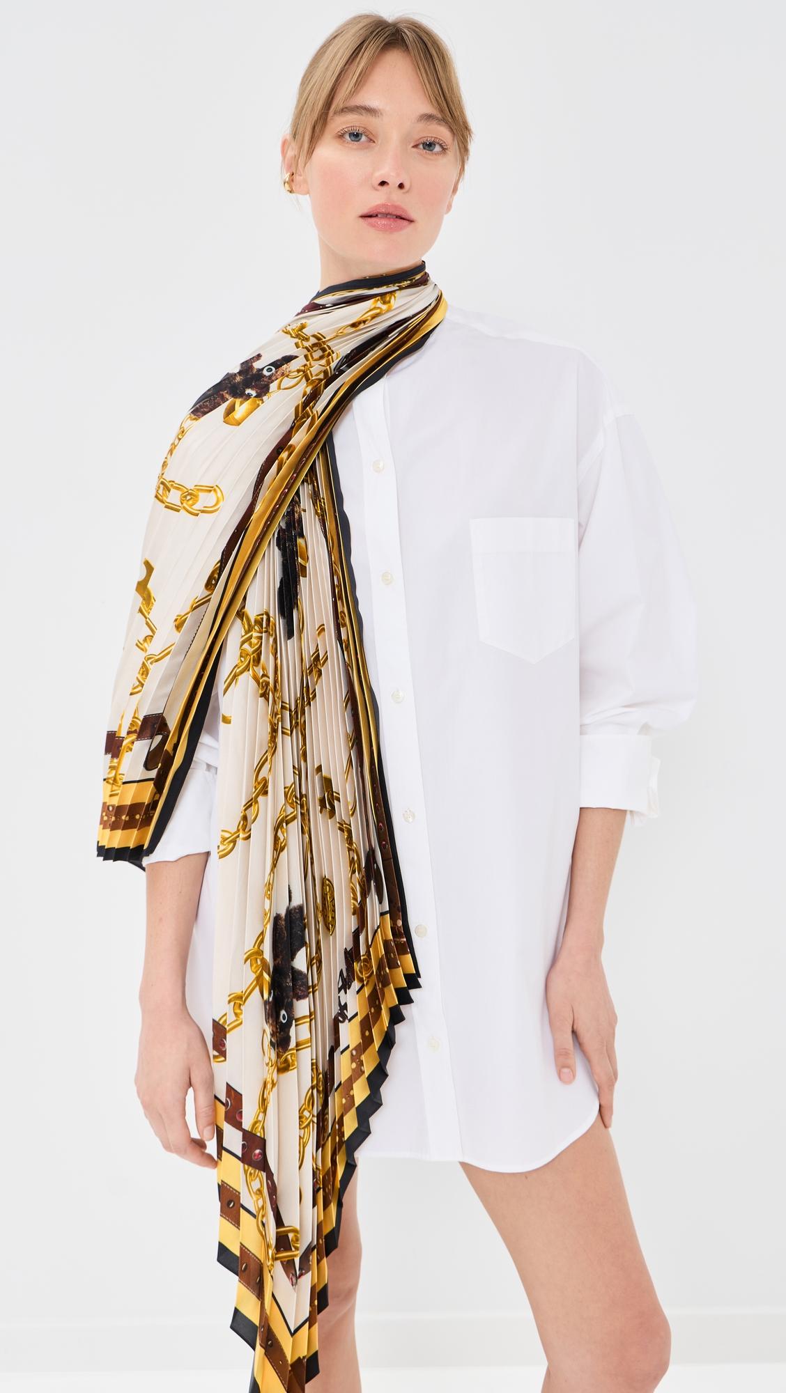 Button Down Dress with Scarf by ACNE STUDIOS