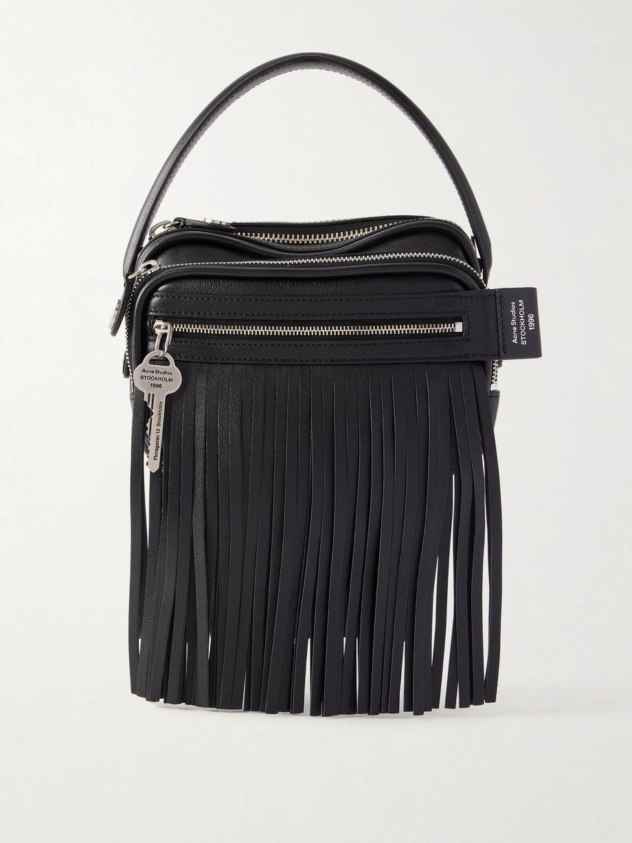 Camero Fringe leather shoulder bag by ACNE STUDIOS