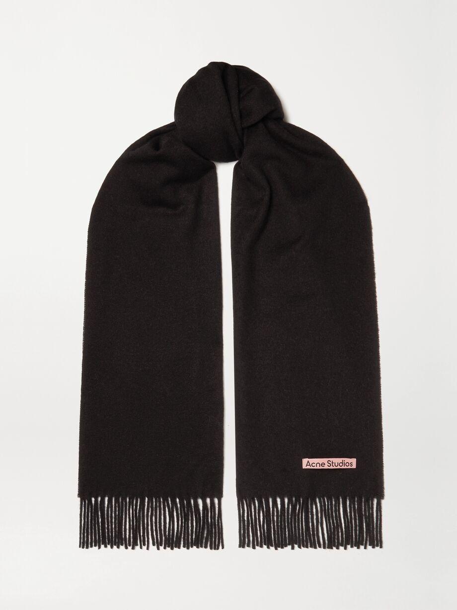 Canada Narrow Fringed wool scarf by ACNE STUDIOS
