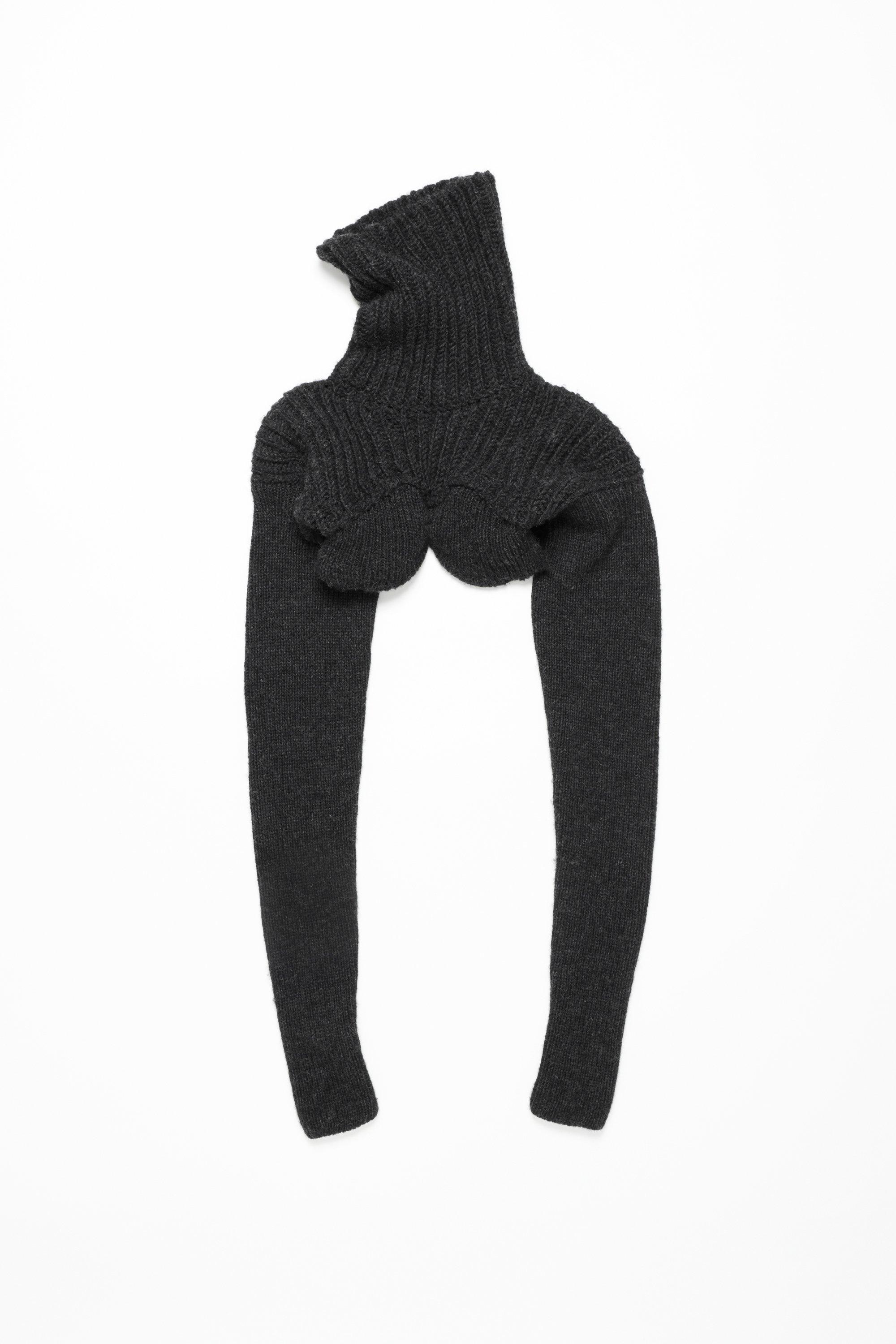 Cropped high neck knit by ACNE STUDIOS