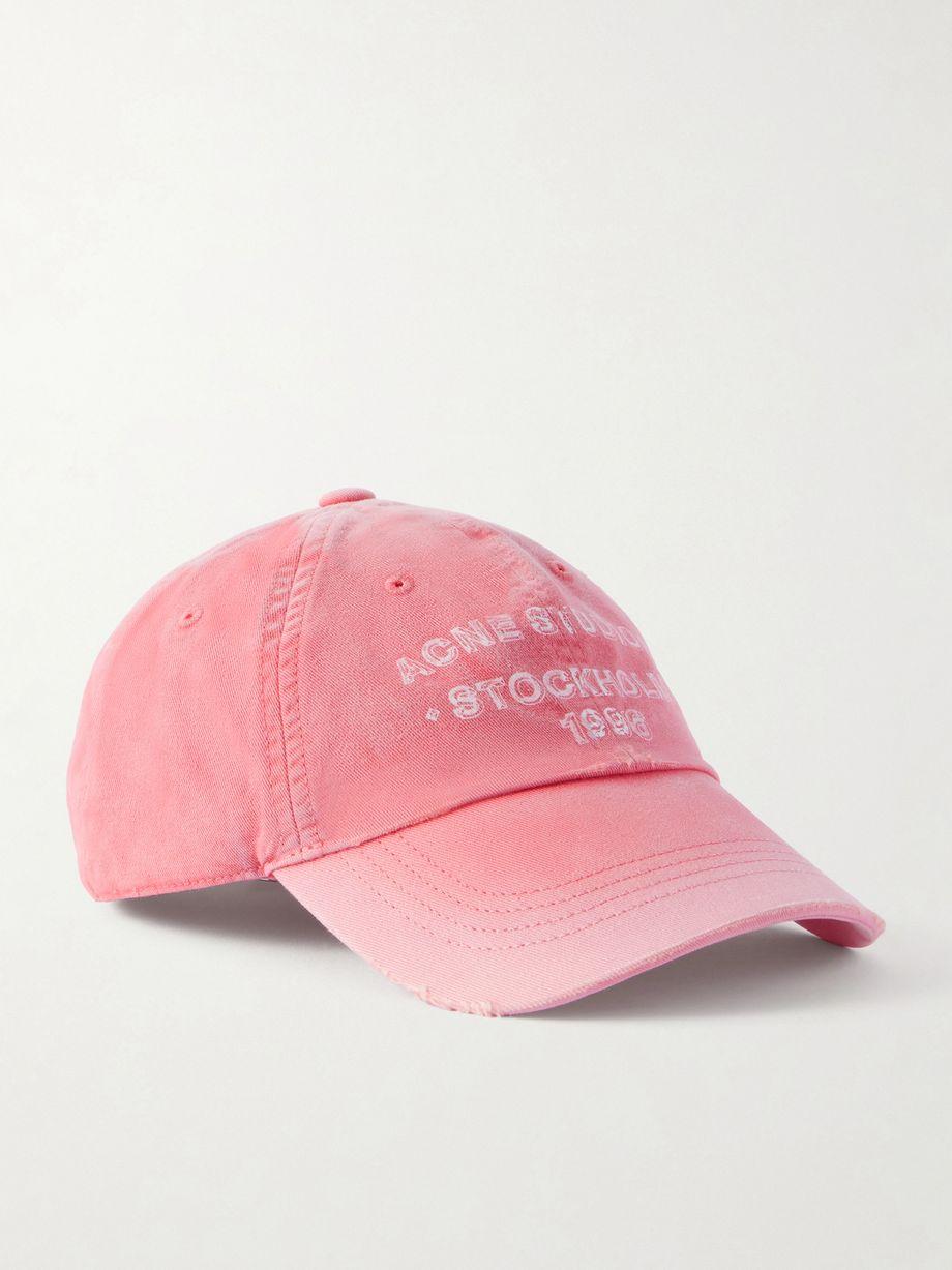 Cuddy Sunkissed logo-print cotton-twill cap by ACNE STUDIOS