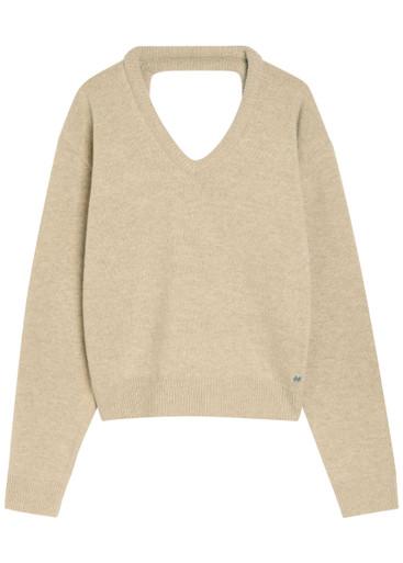 Cut-out ribbed wool jumper by ACNE STUDIOS