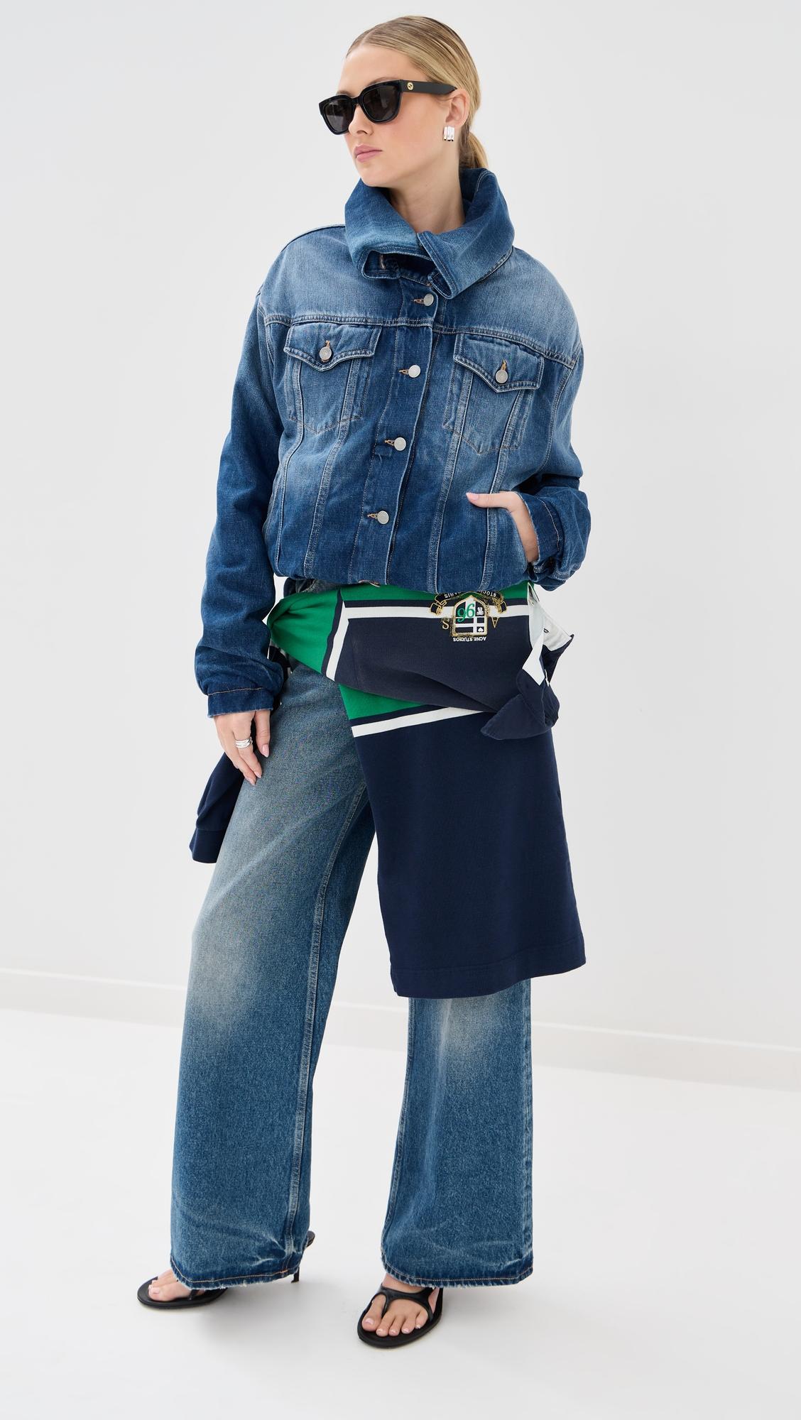 Denim Coast Blue Jacket by ACNE STUDIOS