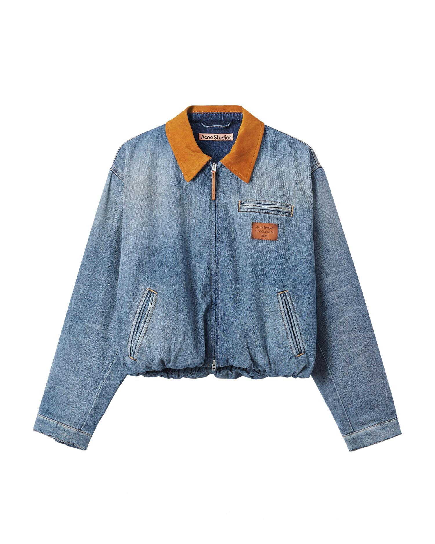 Denim bomber jacket by ACNE STUDIOS