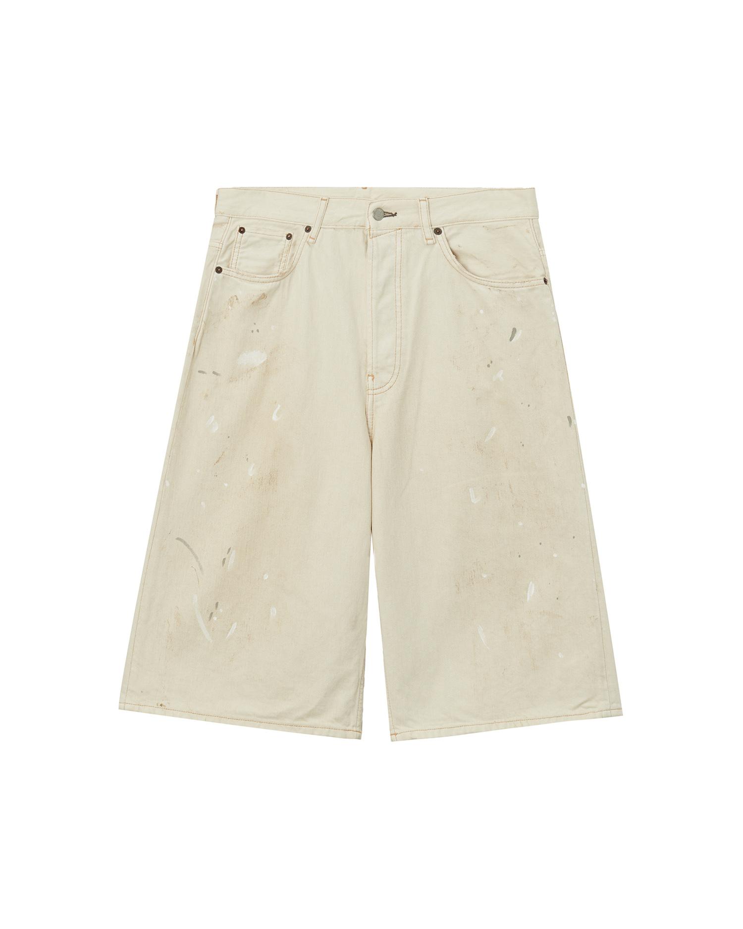Distressed denim shorts by ACNE STUDIOS