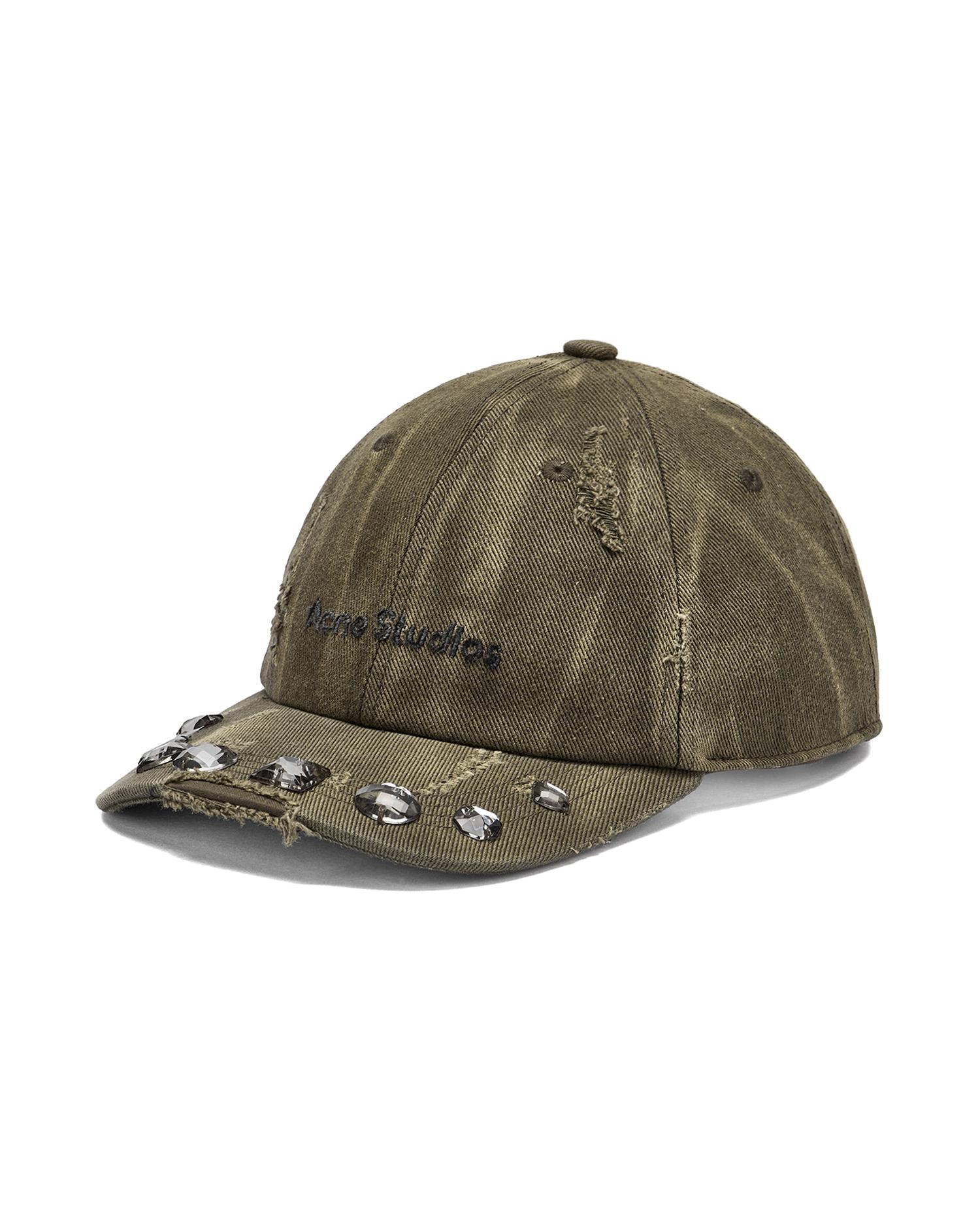 Distressed logo cap by ACNE STUDIOS