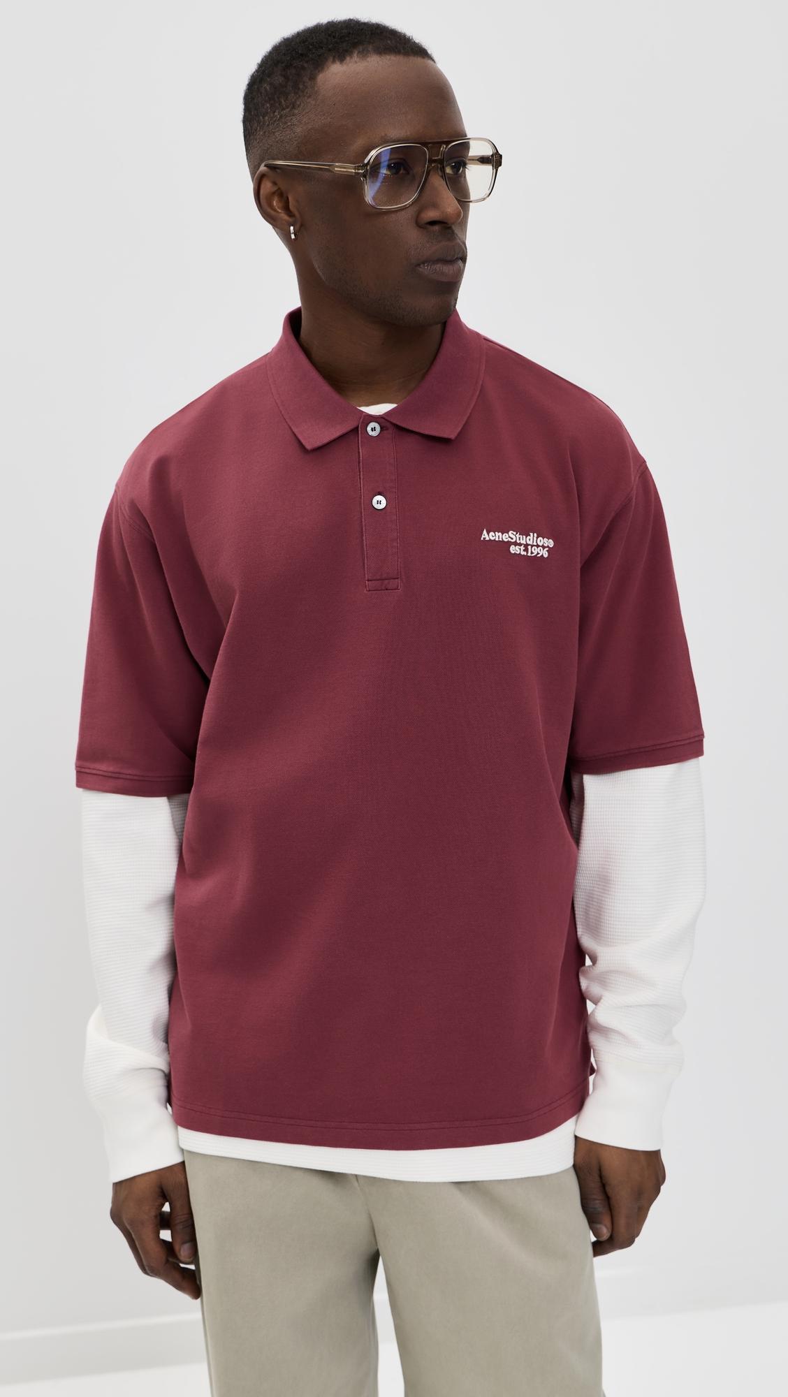 Egnes Worn Polo by ACNE STUDIOS
