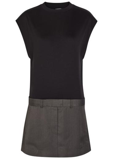 Elara layered cotton mini dress by ACNE STUDIOS