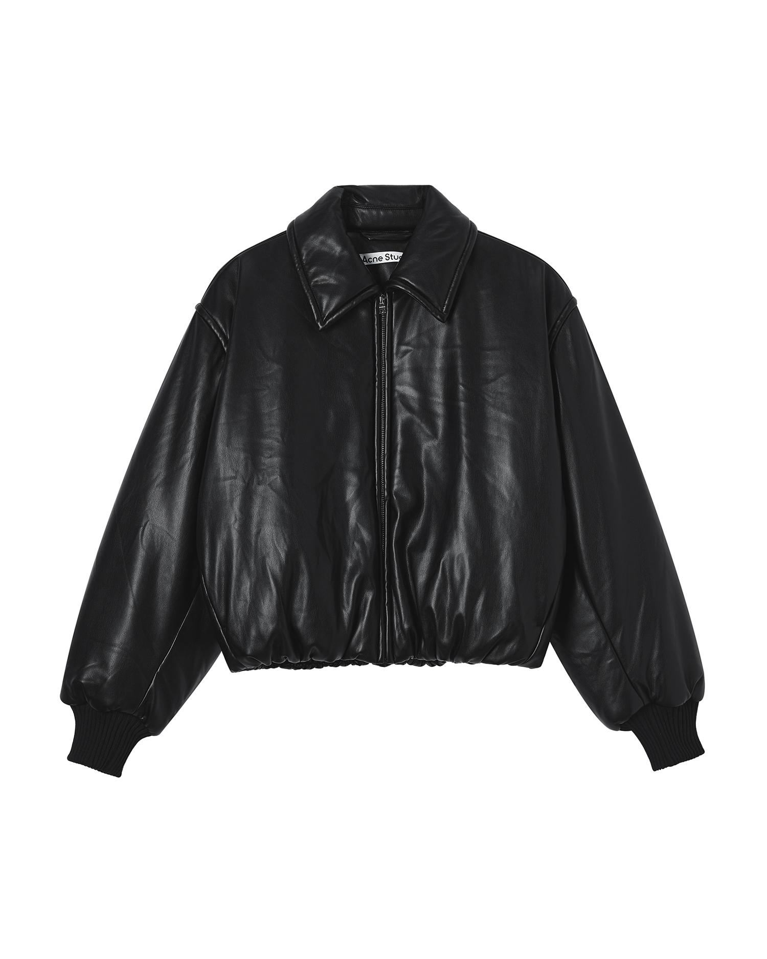 Faux leather bomber jacket by ACNE STUDIOS