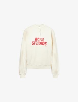 Fern Logo-Print Cotton Sweatshirt by ACNE STUDIOS