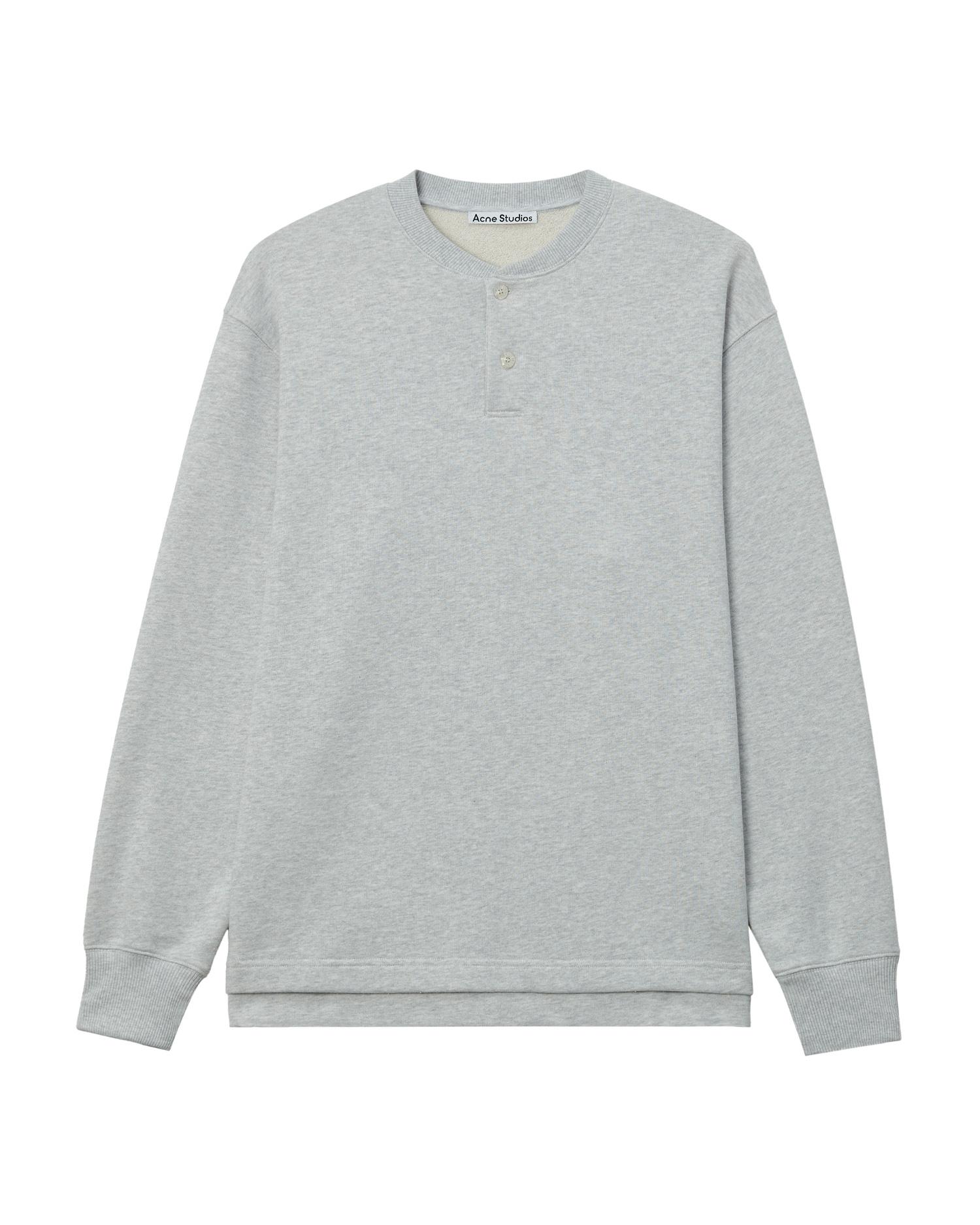 Fleece logo sweatshirt by ACNE STUDIOS