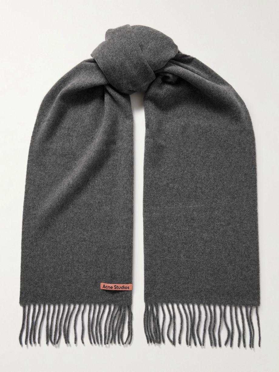 Fringed wool scarf by ACNE STUDIOS