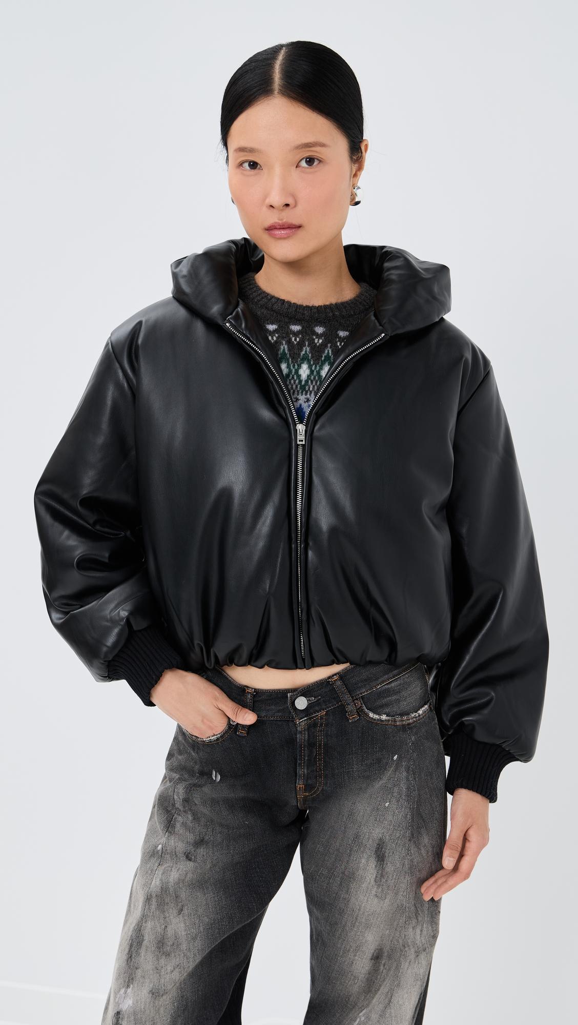 Grain Faux Leather Jacket by ACNE STUDIOS
