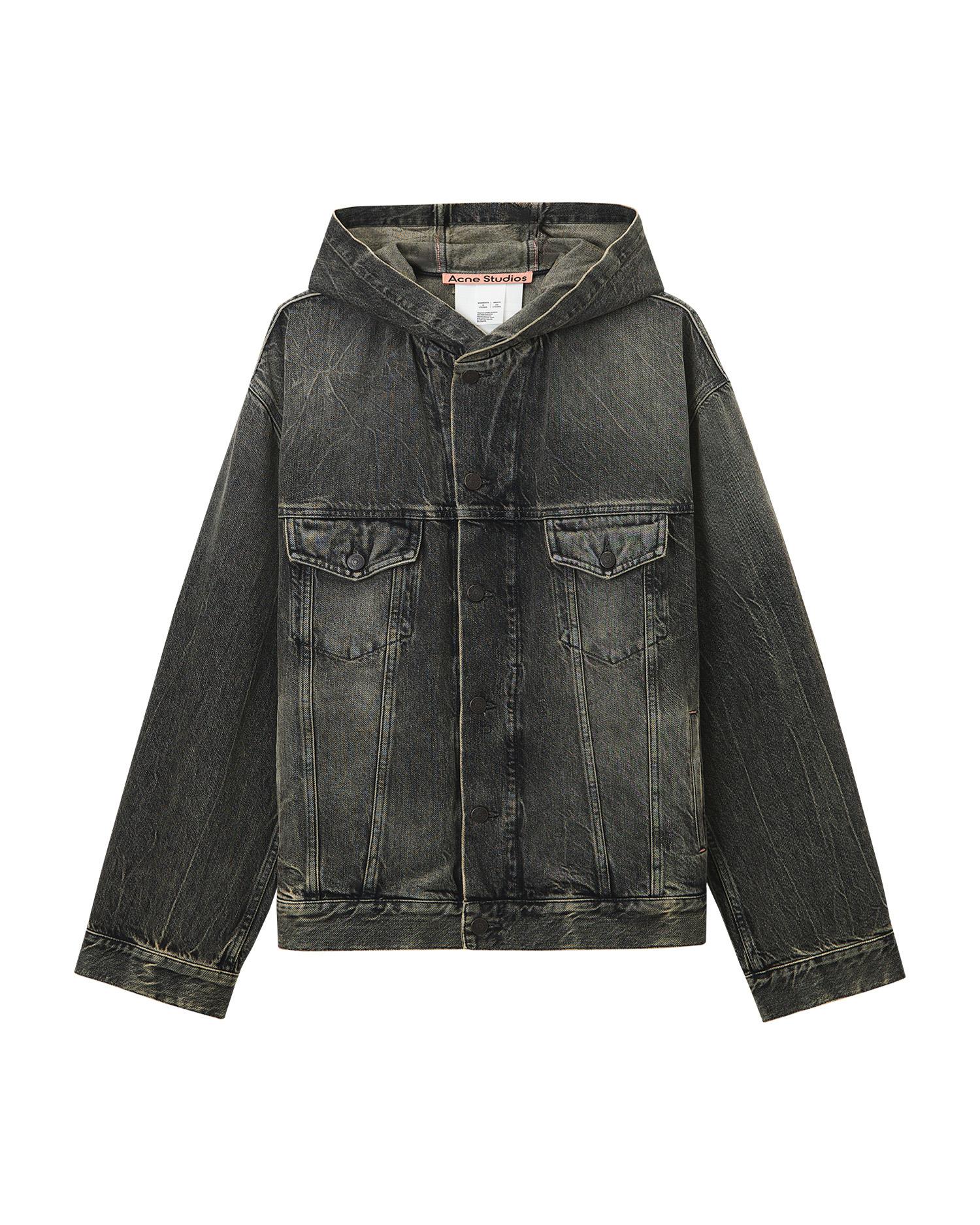 Hooded denim jacket by ACNE STUDIOS