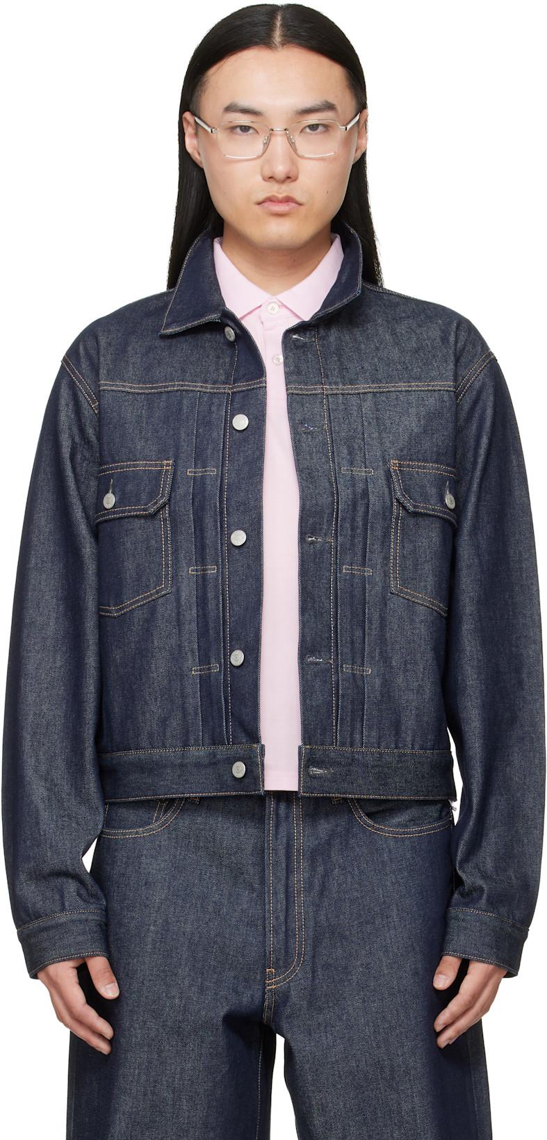 Indigo Ryker U New Denim Jacket by ACNE STUDIOS