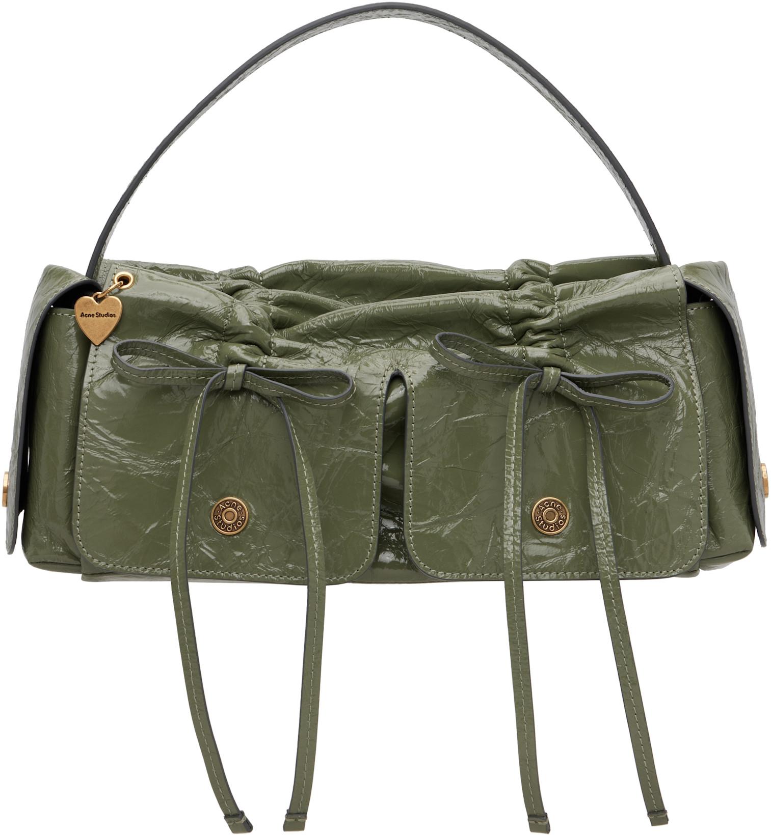 Khaki Multipocket Shoulder Bag by ACNE STUDIOS