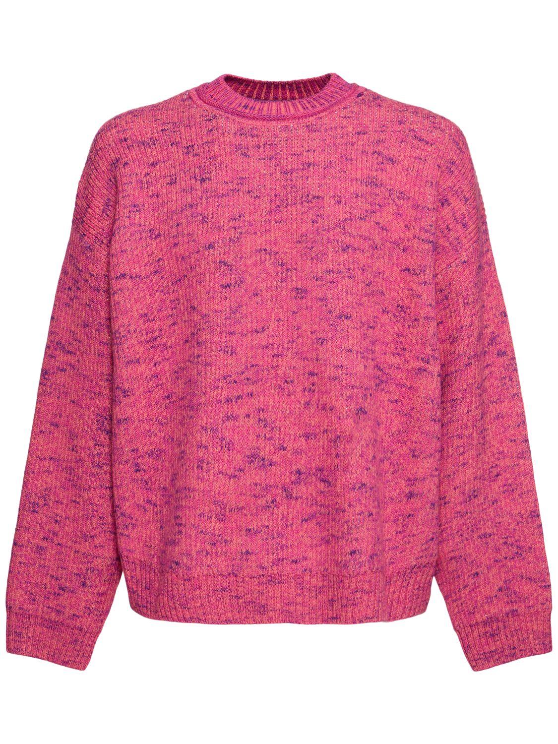 Kwisted As Heart Logo Knit Sweater by ACNE STUDIOS Kwisted As Heart Logo Knit Sweater by ACNE STUDIOS