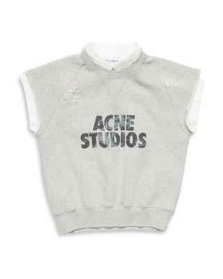 Layered Look Sleeveless Sweatshirt by ACNE STUDIOS