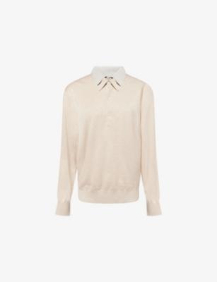 Layered Silk-Blend Knit Top by ACNE STUDIOS