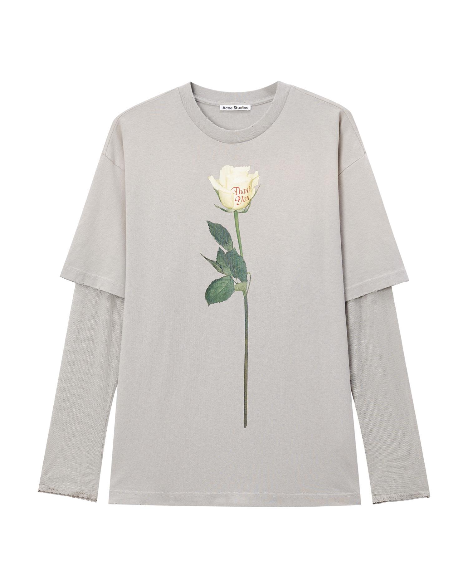Layered graphic tee by ACNE STUDIOS
