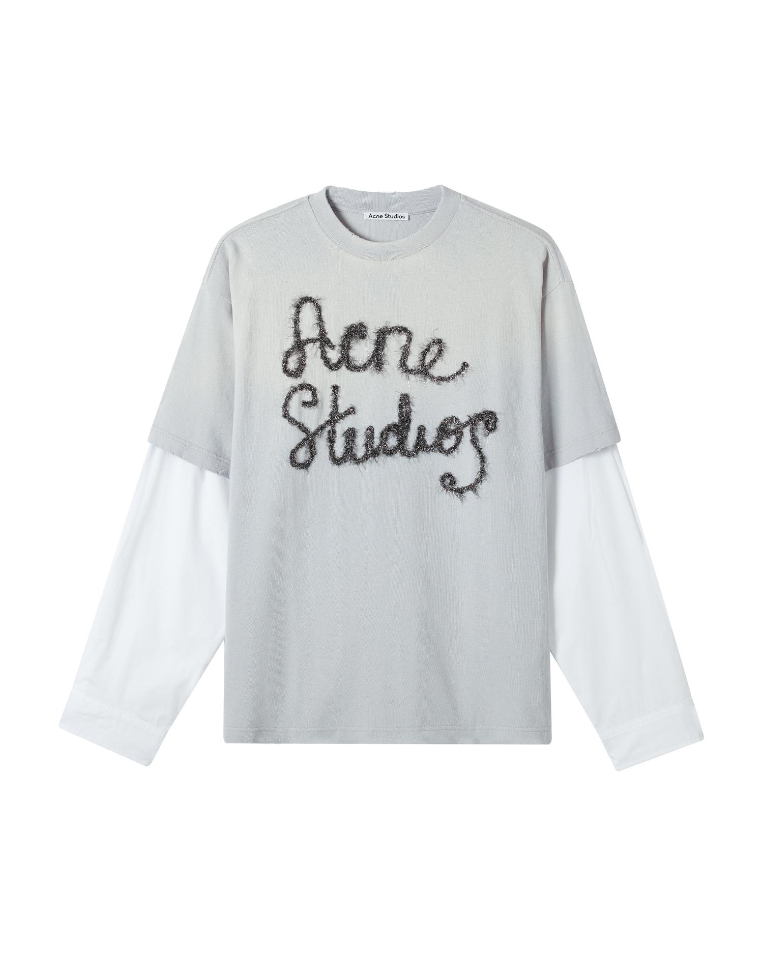 Layered logo tee by ACNE STUDIOS
