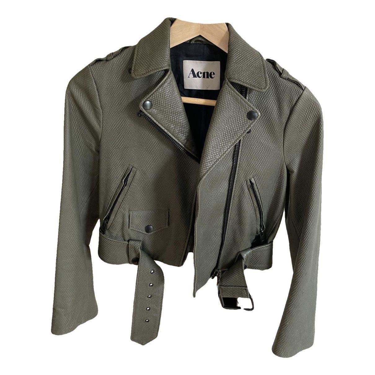 Leather jacket by ACNE STUDIOS