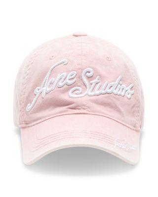 Logo Cotton Baseball Hat by ACNE STUDIOS