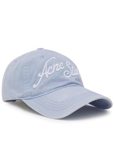 Logo-embroidered cotton cap by ACNE STUDIOS