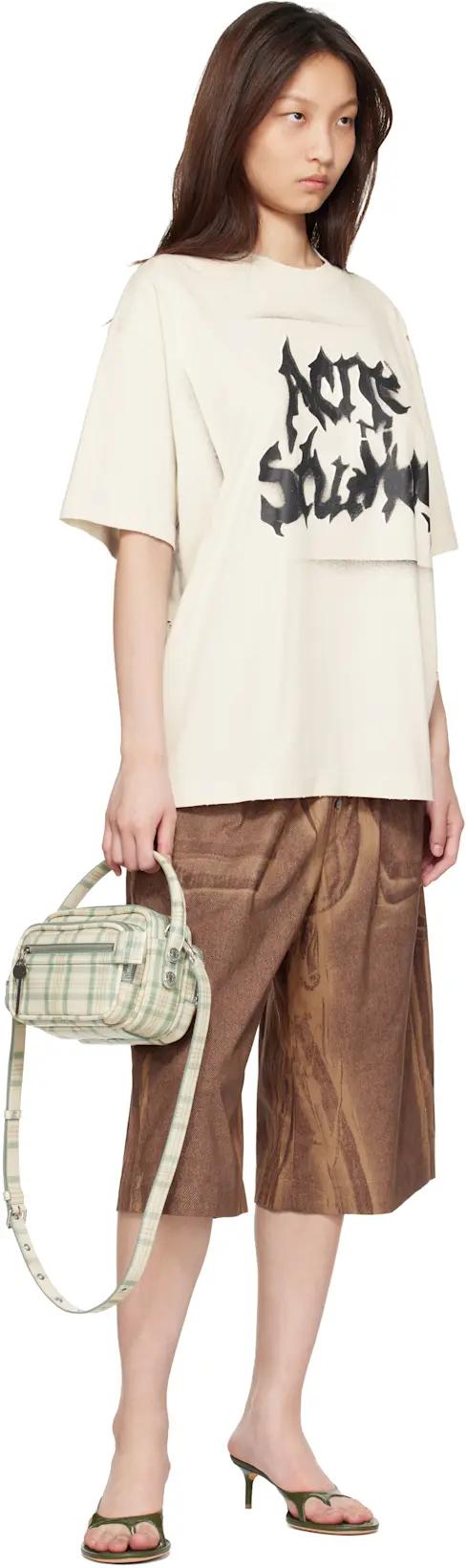 Multicolor Camero Kit Check Crossbody Bag by ACNE STUDIOS