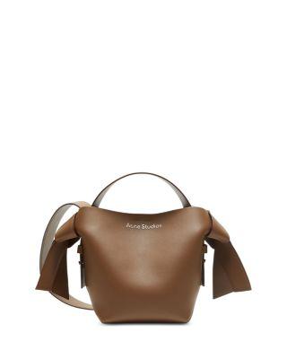 Musubi Mini R Leather Shoulder Bag by ACNE STUDIOS
