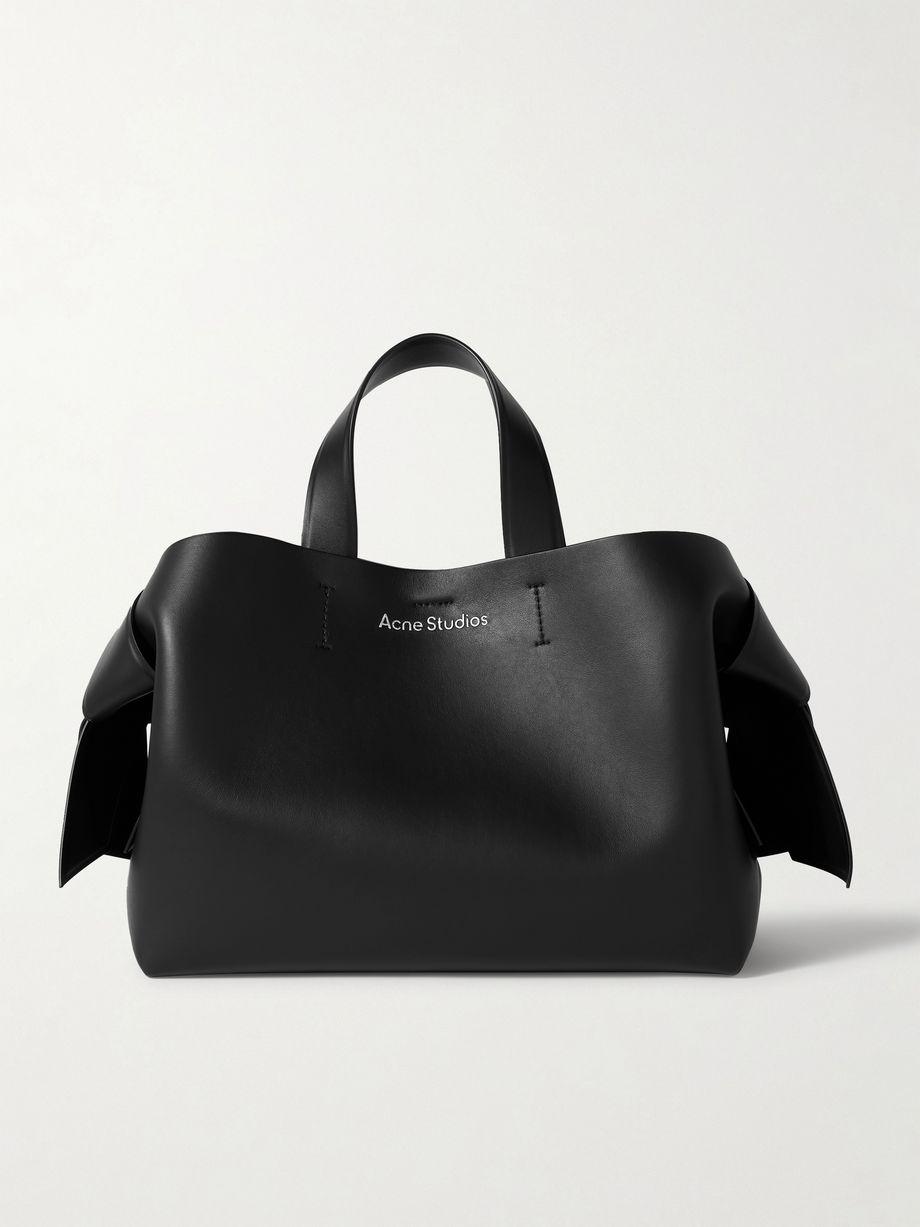 Musubi knotted leather tote by ACNE STUDIOS