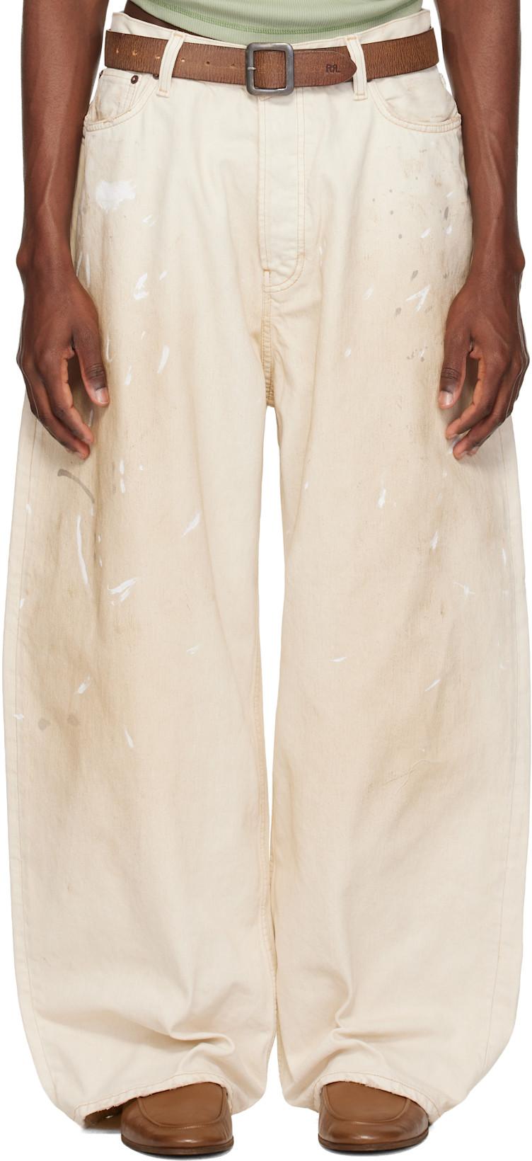 Off-White Loose Fit 2023 Jeans by ACNE STUDIOS