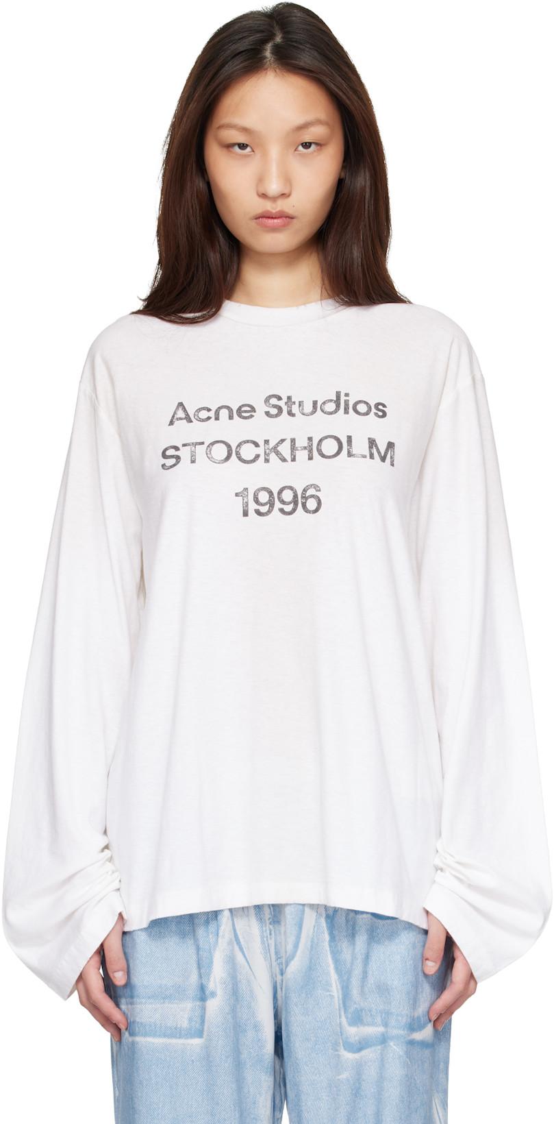 Off-White Sprayed 1996 Logo T-shirt by ACNE STUDIOS
