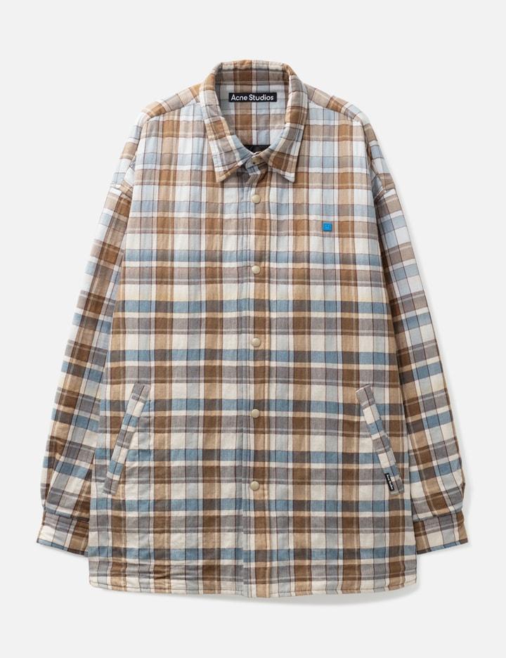 Oriol Oversize Flannel Face Shirt Jacket by ACNE STUDIOS