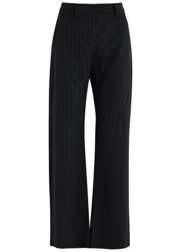 Pinstriped straight-leg twill trousers by ACNE STUDIOS