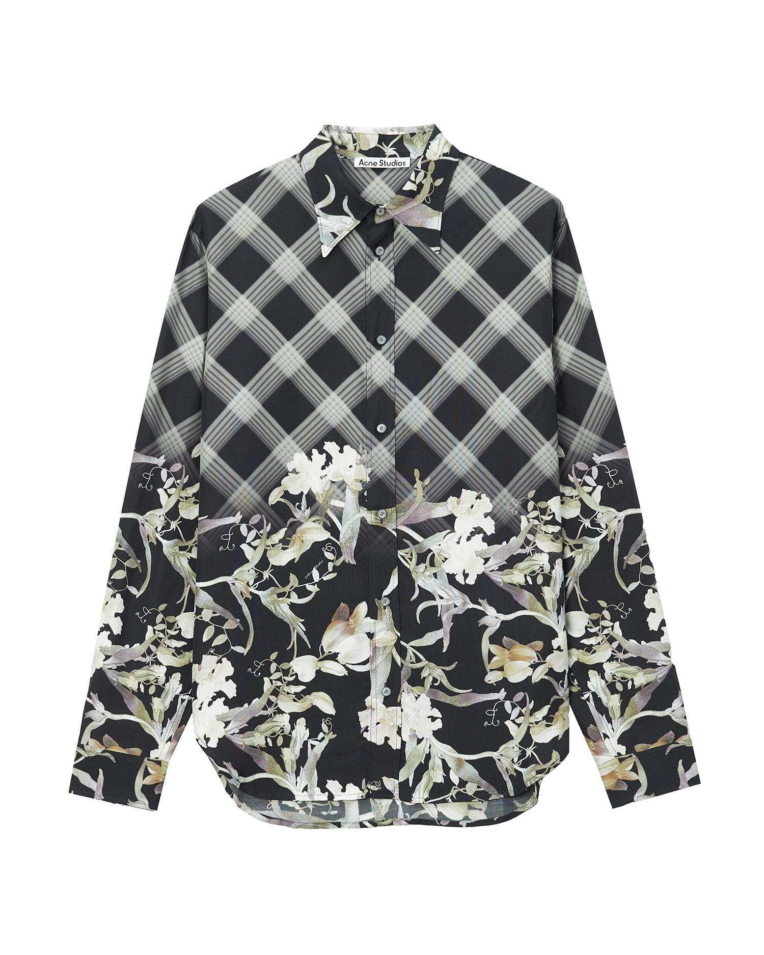 Printed long sleeve shirt by ACNE STUDIOS