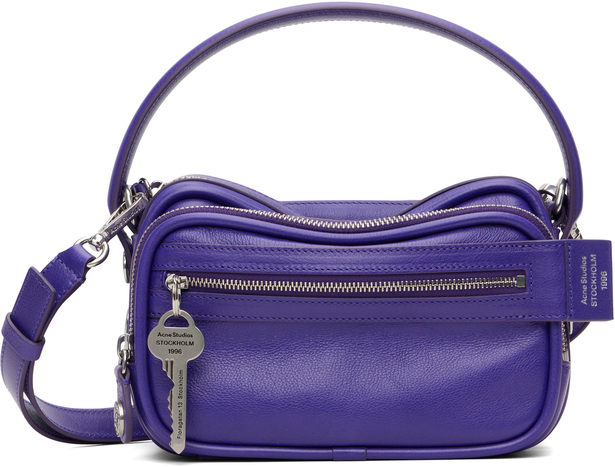 Purple Camero Kit Crossbody Bag by ACNE STUDIOS
