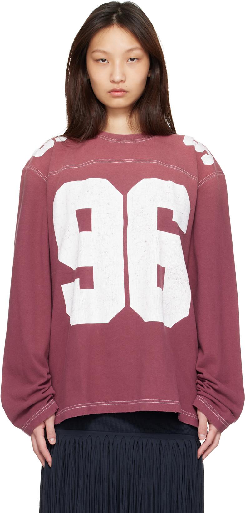 Red Logo Jersey T-shirt by ACNE STUDIOS