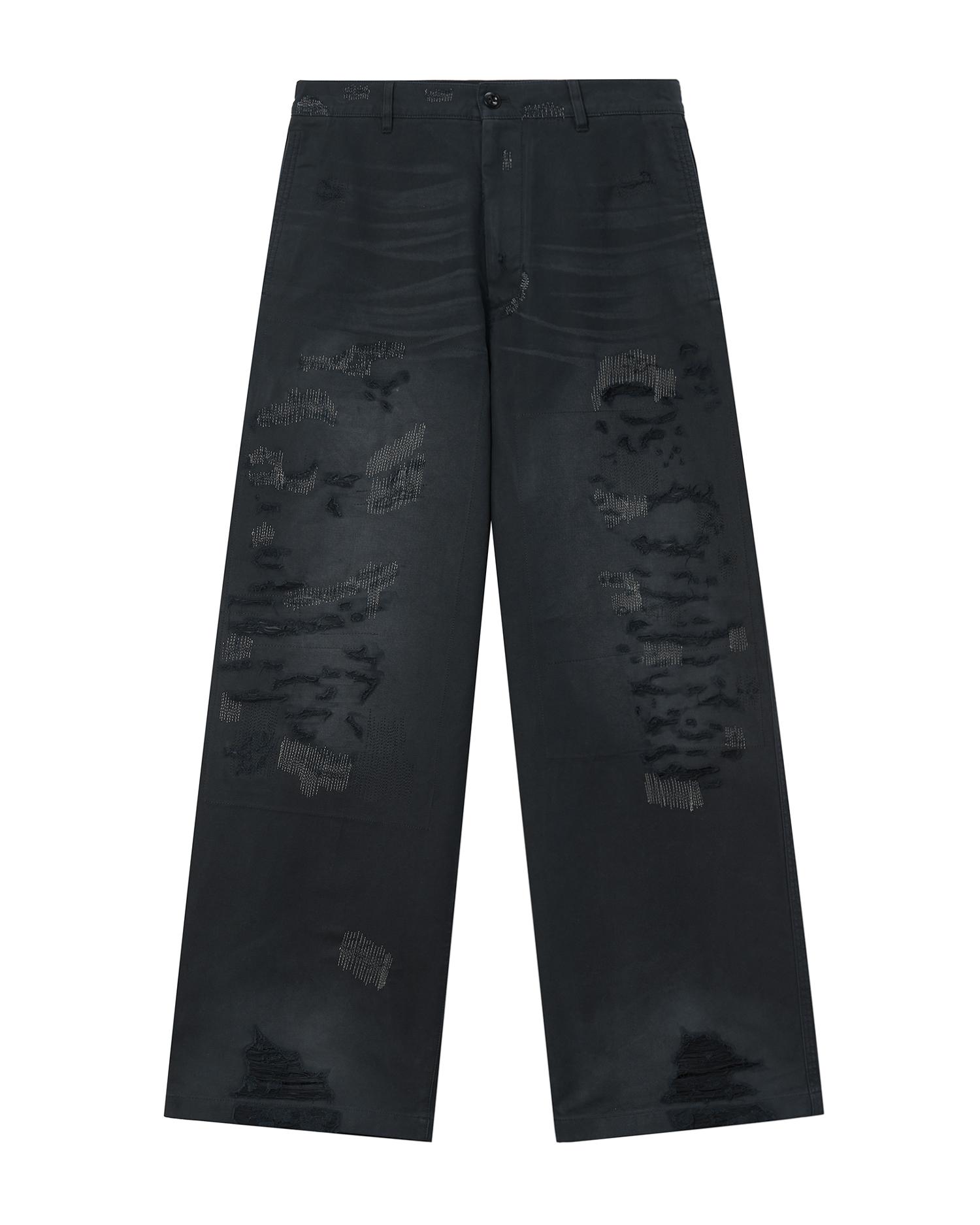Regular fit mended pants by ACNE STUDIOS