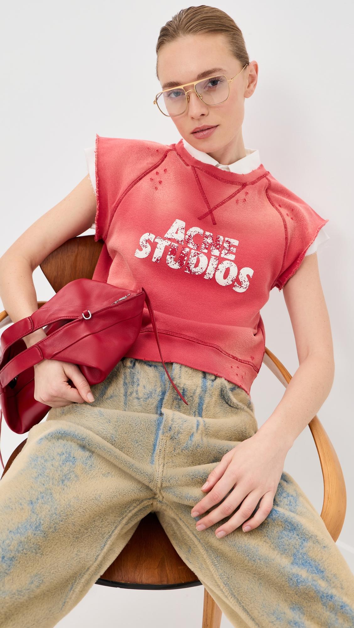 Short Sleeve Sweatshirt by ACNE STUDIOS