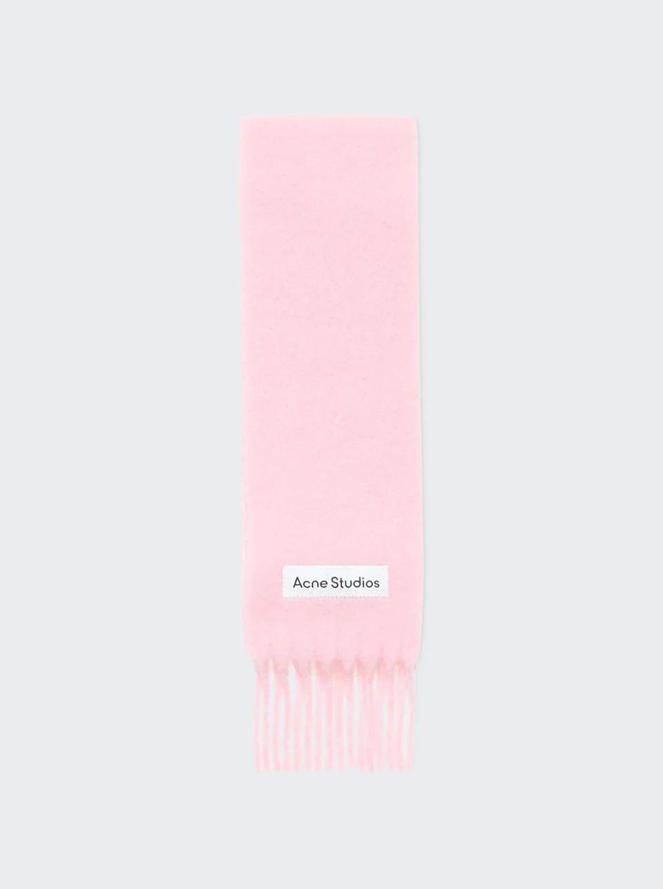 Skinny Mohair Scarf Pink by ACNE STUDIOS