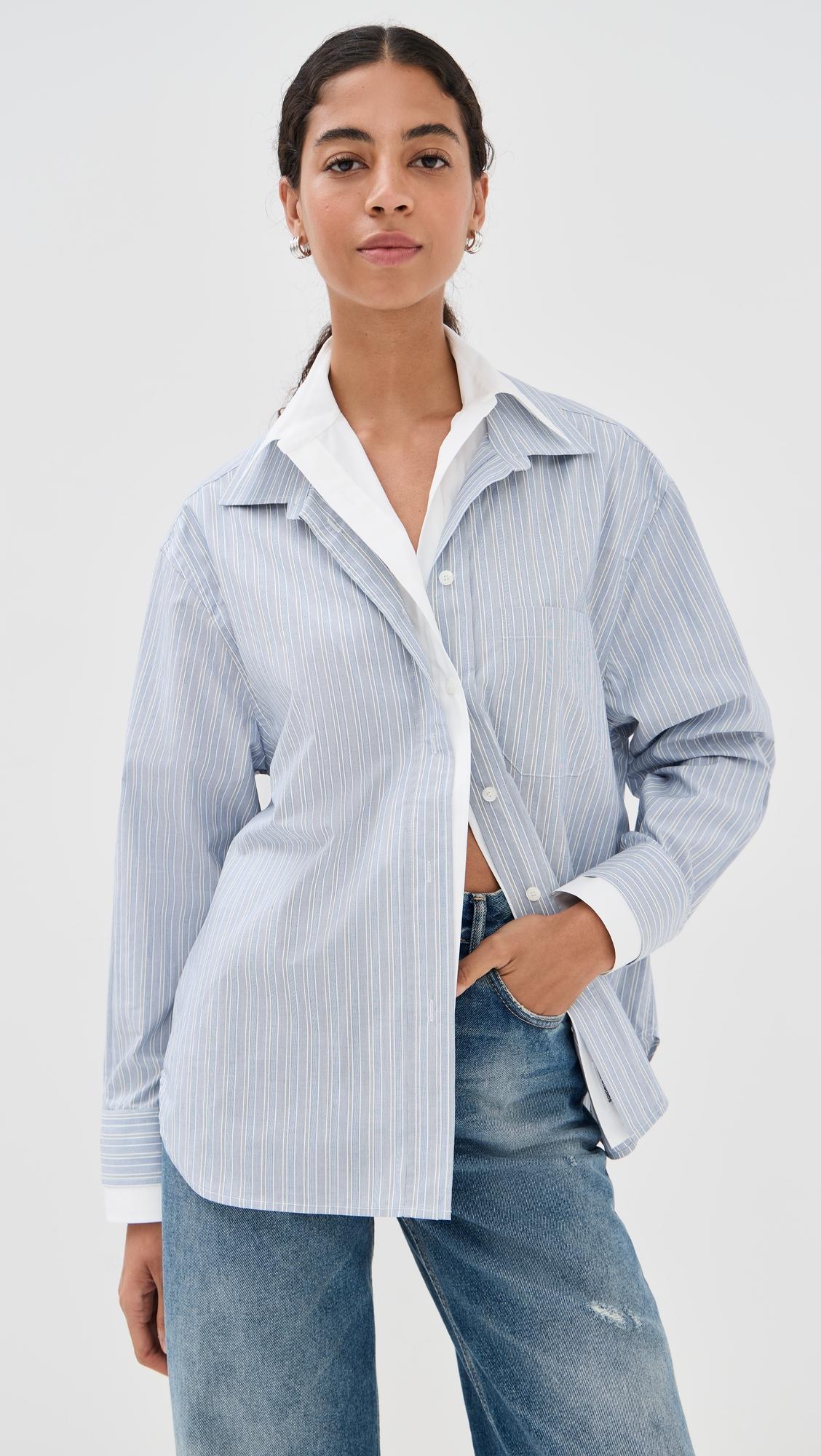 Striped Shirting Blouse by ACNE STUDIOS