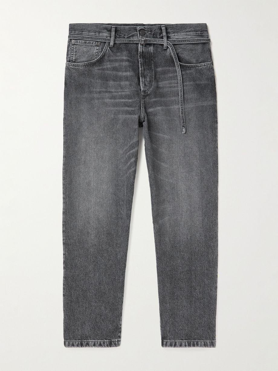 Toj Straight-Leg Belted Distressed Jeans by ACNE STUDIOS