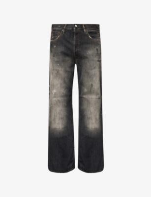 Trafalgar Wide-leg Brand-Patch Denim Jeans by ACNE STUDIOS