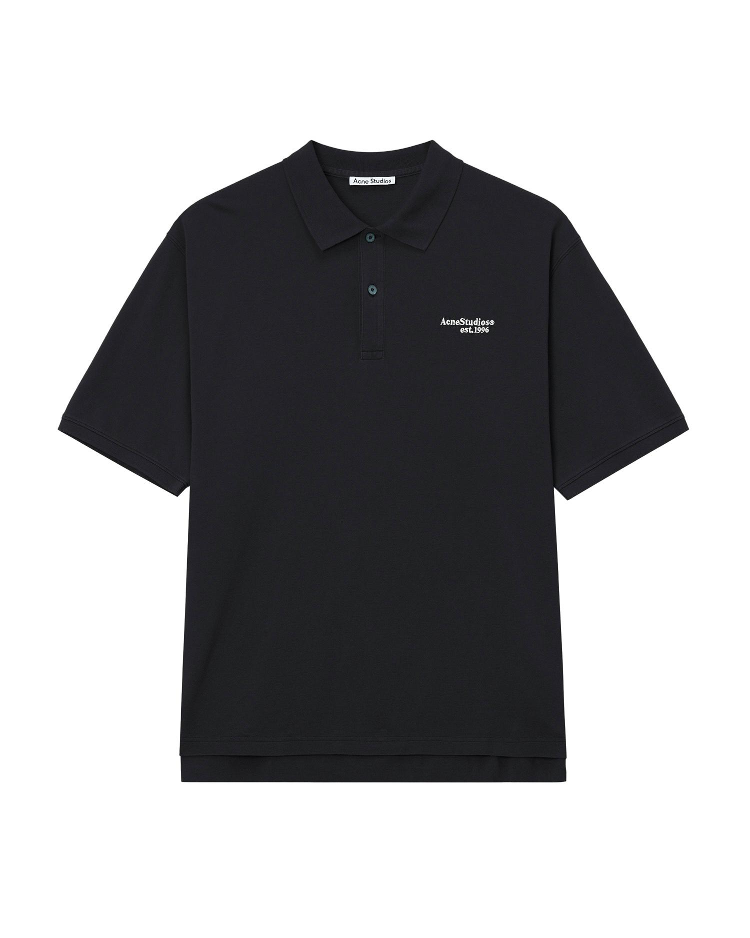 Washed logo polo shirt by ACNE STUDIOS
