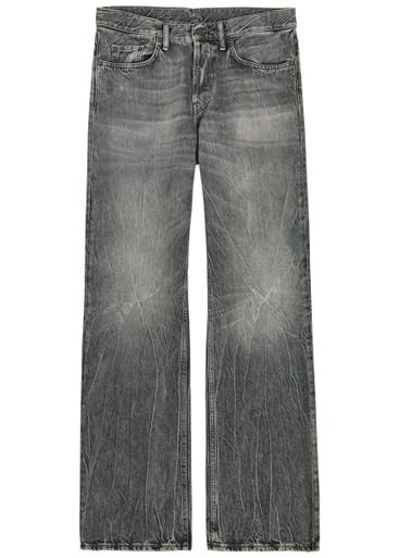 Washed relaxed straight-leg jeans by ACNE STUDIOS