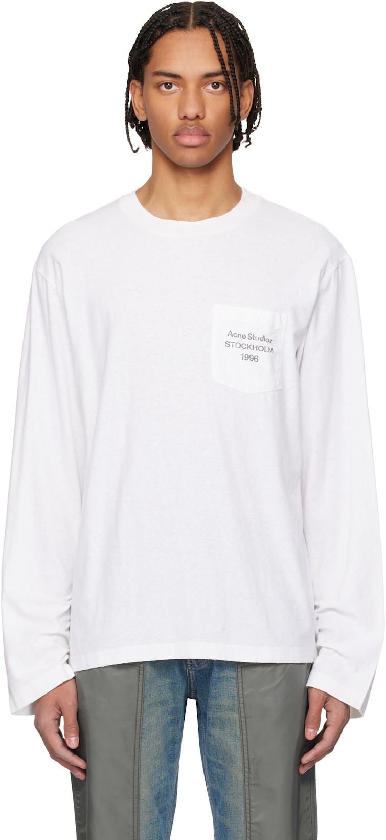 White Logo T-shirt by ACNE STUDIOS